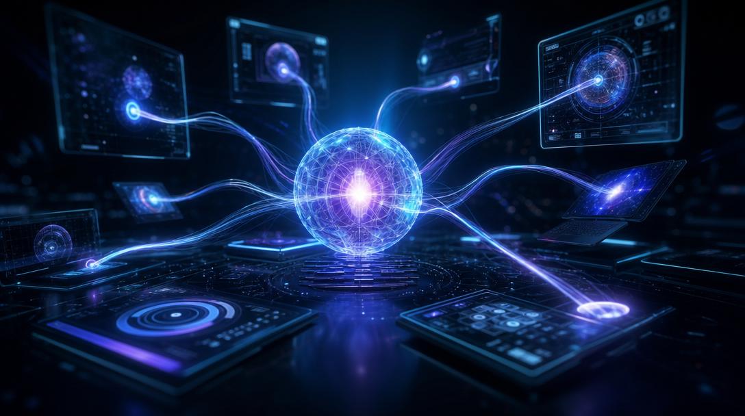 An AI agent using tools